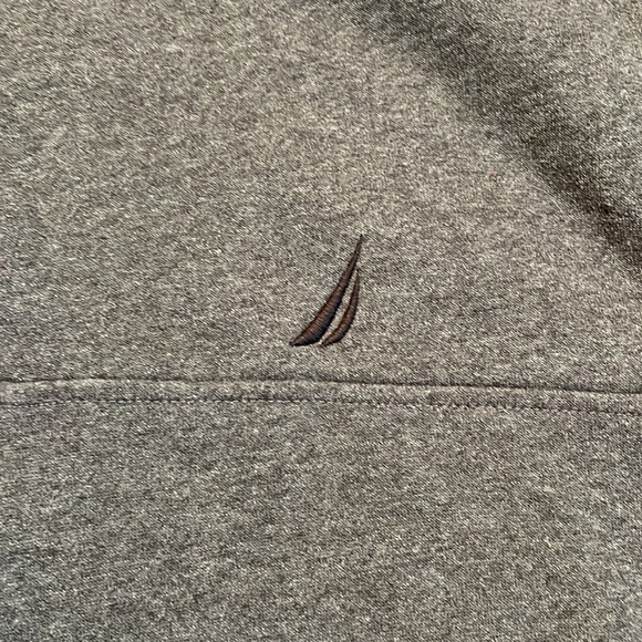 Nautica Gray Warm Long Sleeve Men’s Large - Picture 3 of 6